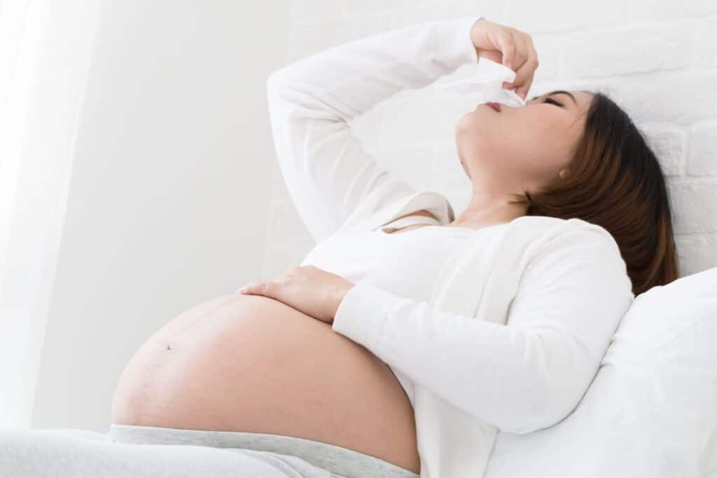 Nasenbluten in der Schwangerschaft
