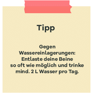 Tipp zur SSW 27: Wassereinlagerungen