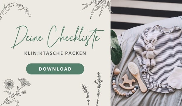 Windeln: Checkliste - Kliniktasche