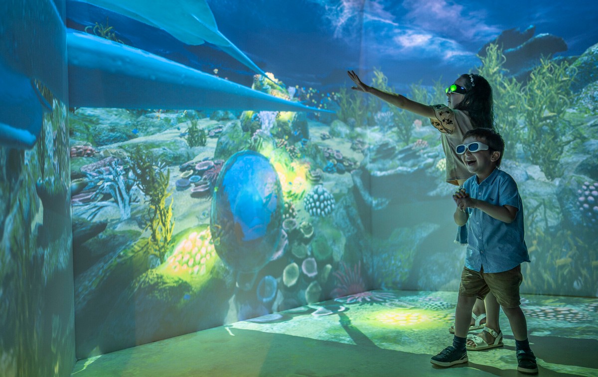 Familienurlaub Malediven: Four Seasons Landaa Giraavaru Hologram Room mit Kindern © Four Seasons Familienurlaub Malediven: Four Seasons Landaa Giraavaru Hologram Room mit Kindern © Four Seasons