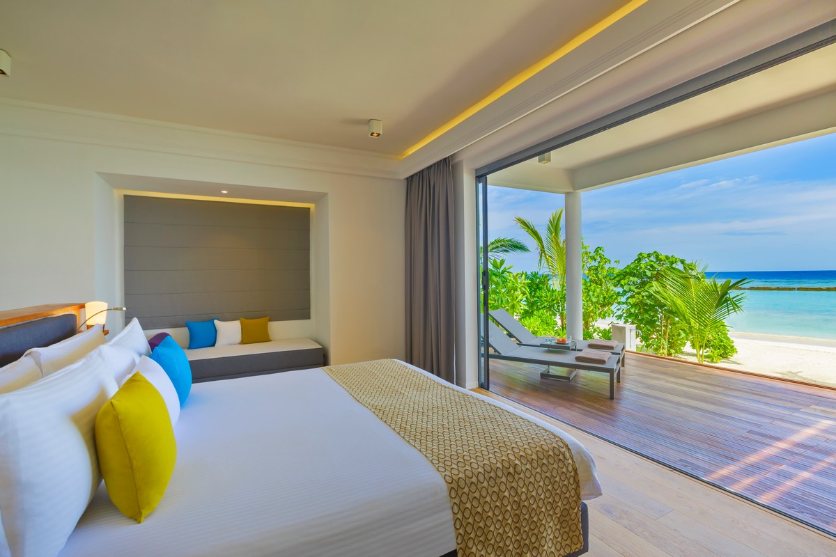 Familienurlaub Malediven: Two Bedroom Beach House (c) Kuramathi Maldives Familienurlaub Malediven: Two Bedroom Beach House (c) Kuramathi Maldives