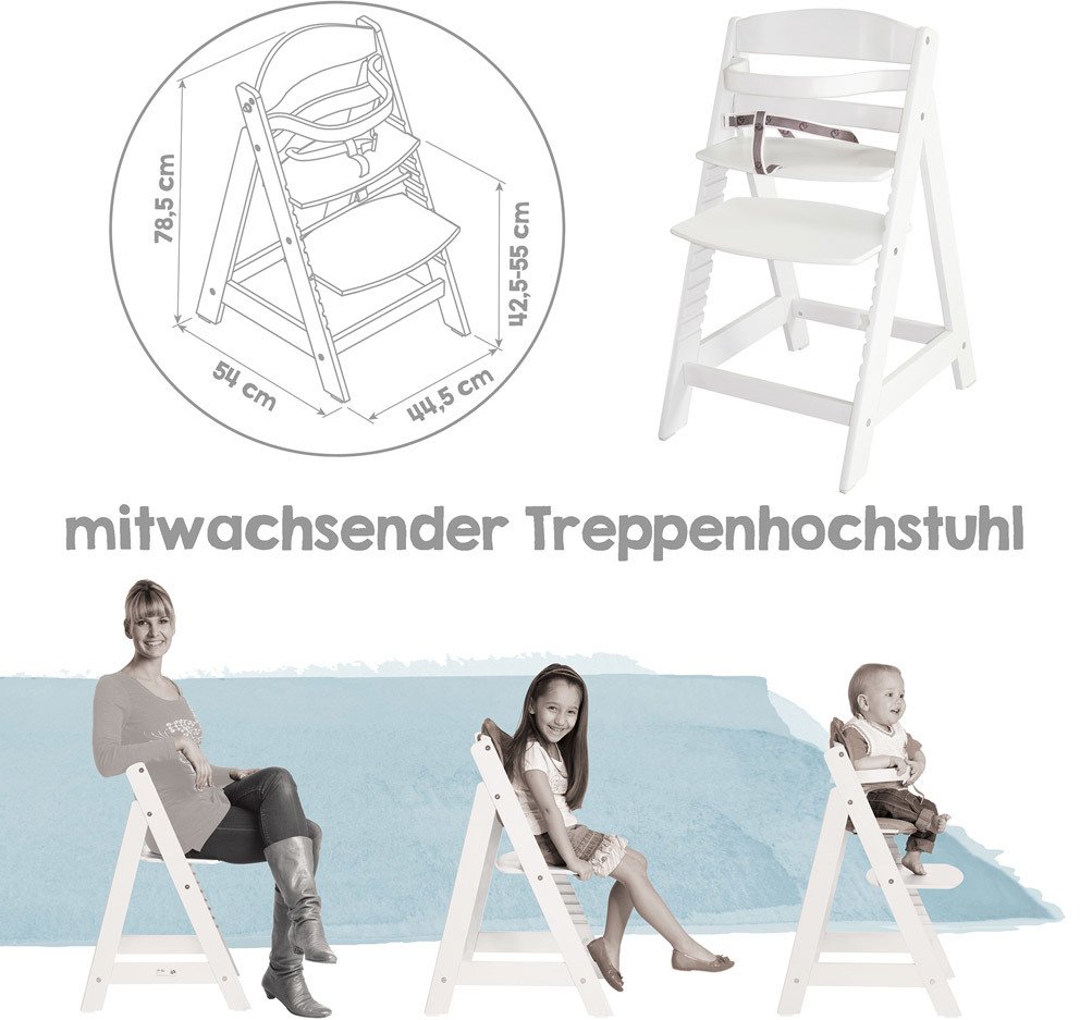 dein Der zum sichern! Begleiter Treppenhochstuhl perfekte unschlagbaren Sit Up roba jetzt - Kind Preis für III: